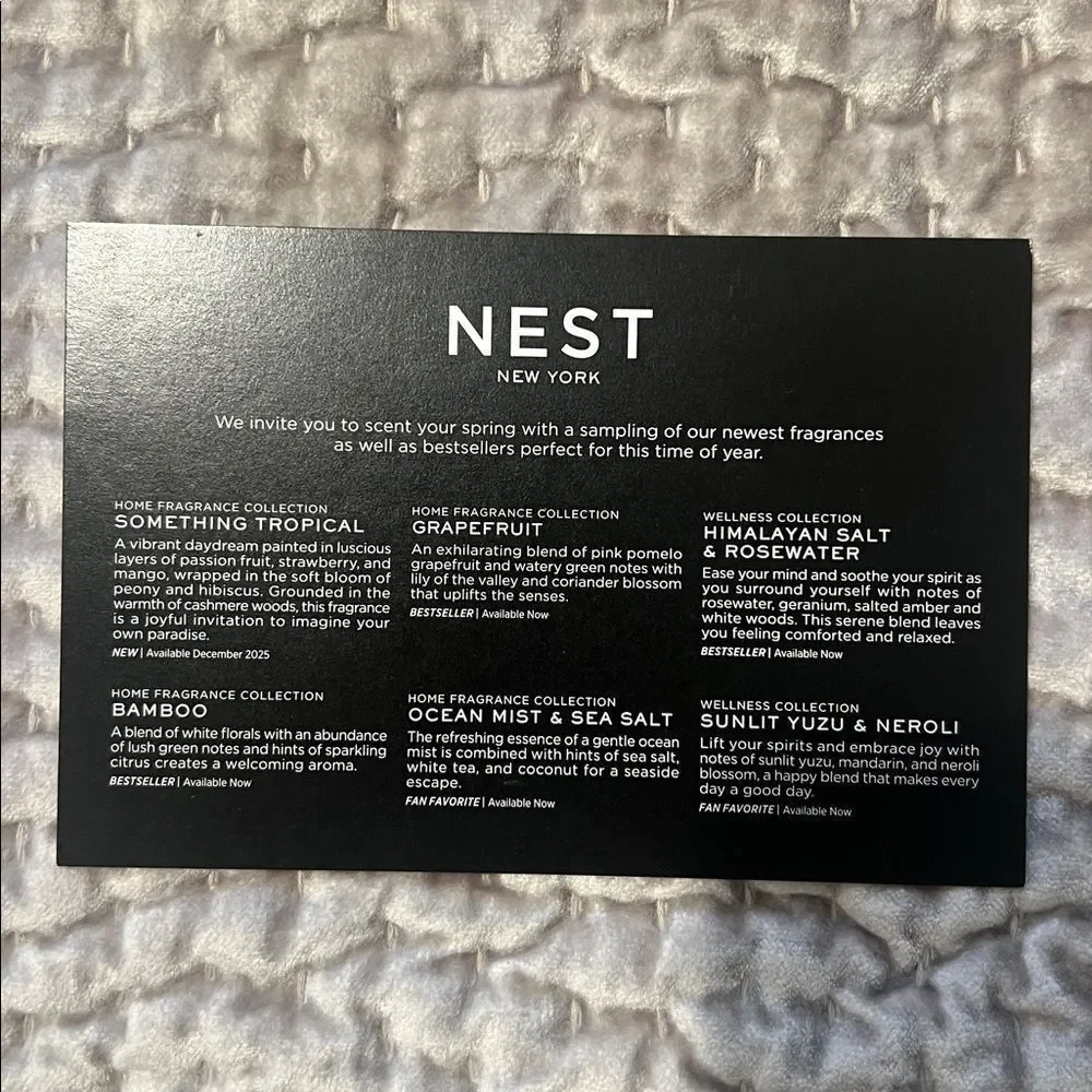 NEST Candle Sample Set - Picture 5 of 5